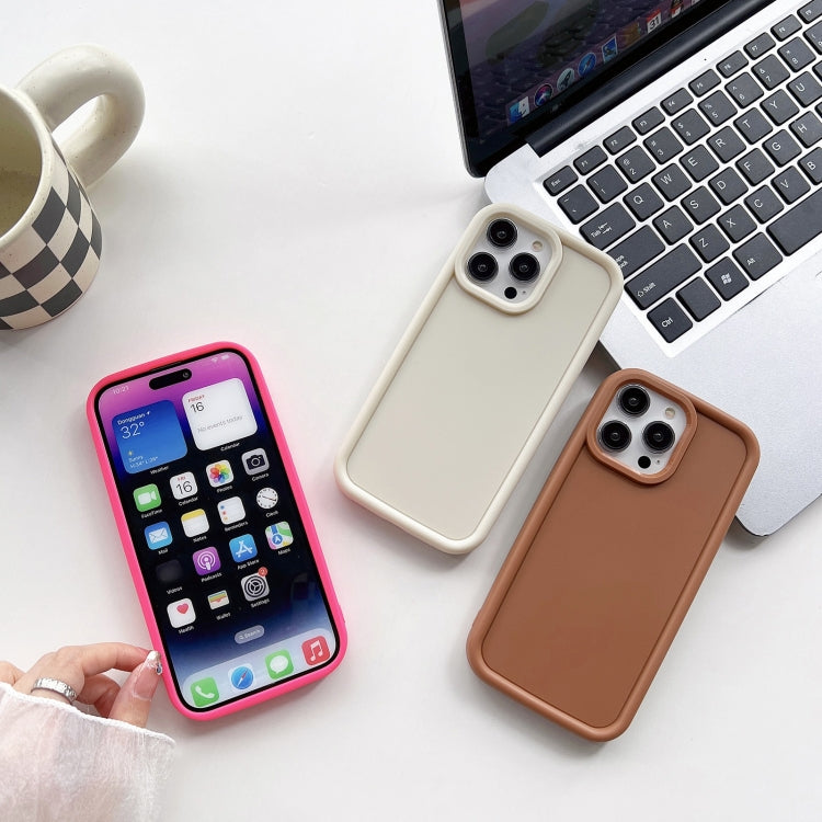 For iPhone 13 Pro Max Shockproof Frame Frosted TPU Phone Case(Black) - free shipping - PMC TechLife - Order now!