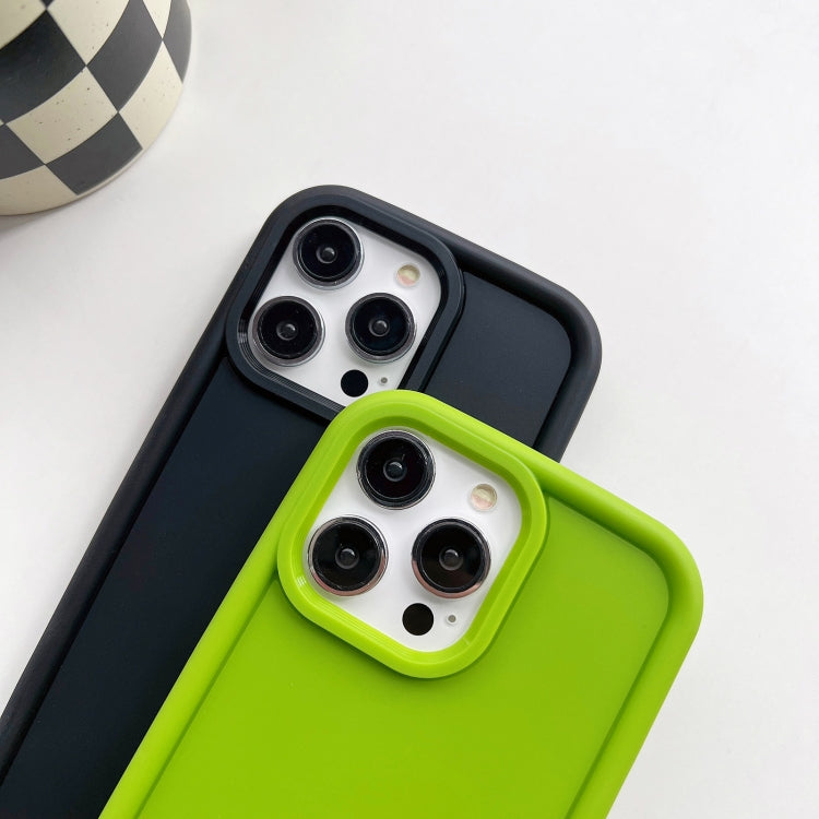 For iPhone 13 Pro Max Shockproof Frame Frosted TPU Phone Case(Black) - free shipping - PMC TechLife - Order now!