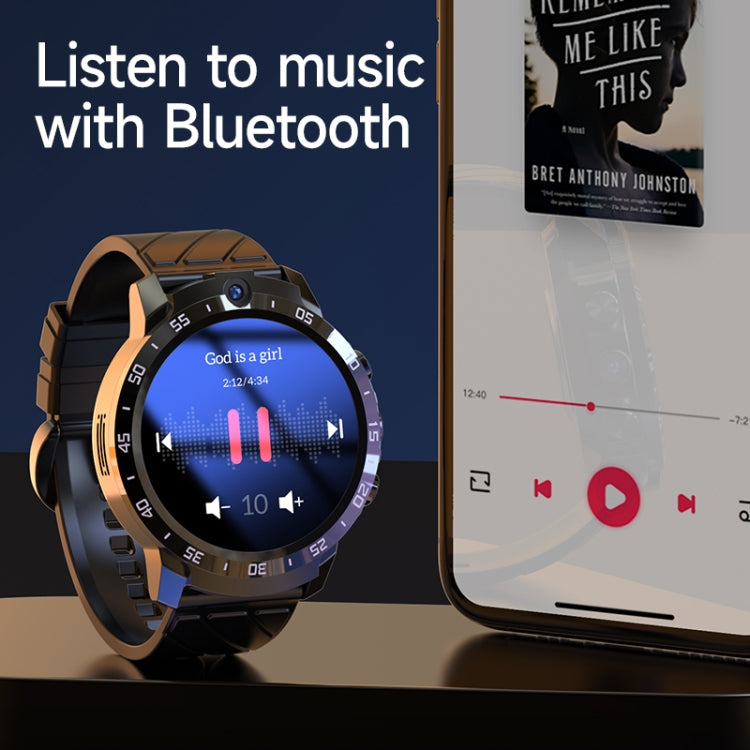 MT27 4G+64G 1.6 inch IP67 Waterproof 4G Android 8.1 Smart Watch Support Heart Rate / GPS, Type:Steel Band - Android Watch by PMC Jewellery | Online Shopping South Africa | PMC Jewellery