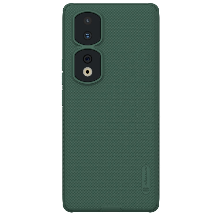 For Honor 90 Pro NILLKIN Frosted Shield Pro PC + TPU Phone Case(Green) - Honor Cases by NILLKIN | Online Shopping South Africa | PMC Jewellery
