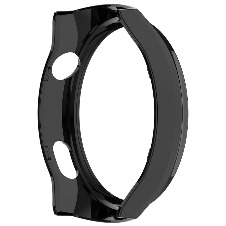 For Huawei Watch 4 Pro Half Coverage Hollowed Watch Protective Case + Hydrogel Film Set(Black) - Watch Cases by PMC TechLife | Online Shopping South Africa | PMC TechLife