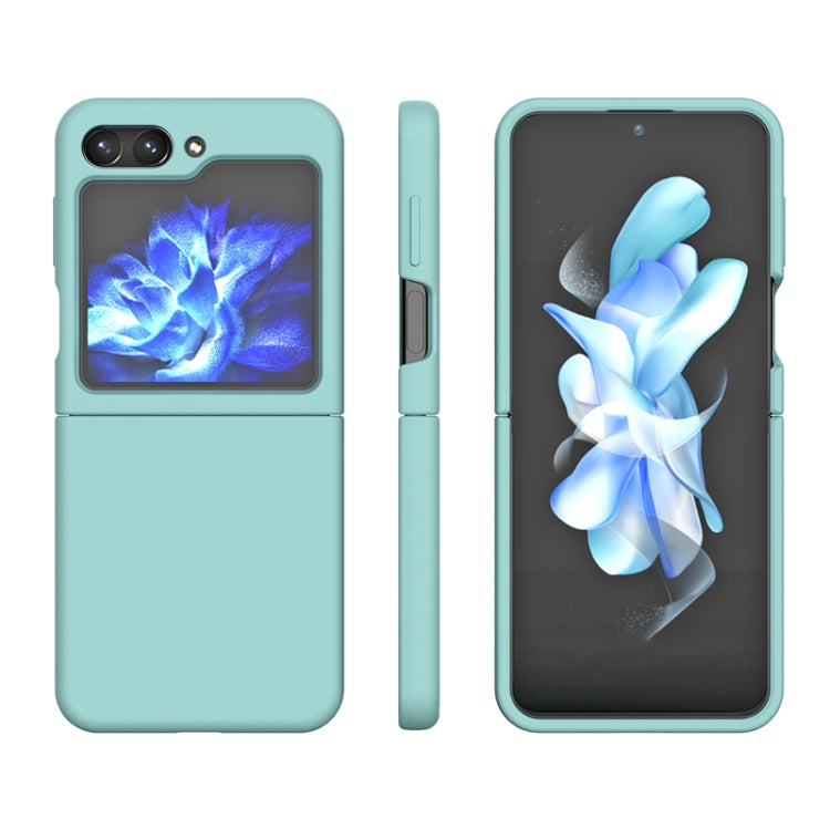 For Samsung Galaxy Z Flip5 Silicone Skin Feel Folding Phone Case(Navy Blue) - free shipping - PMC TechLife - Order now!