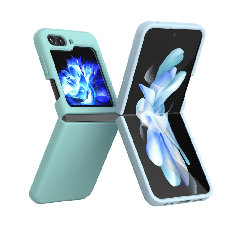 For Samsung Galaxy Z Flip5 Silicone Skin Feel Folding Phone Case(Plum) - free shipping - PMC TechLife - Order now!