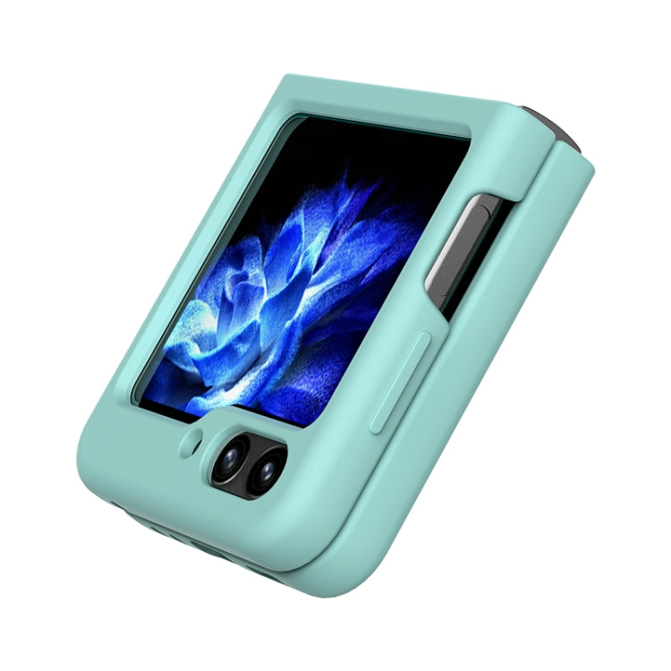 For Samsung Galaxy Z Flip5 Silicone Skin Feel Folding Phone Case(Navy Blue) - free shipping - PMC TechLife - Order now!