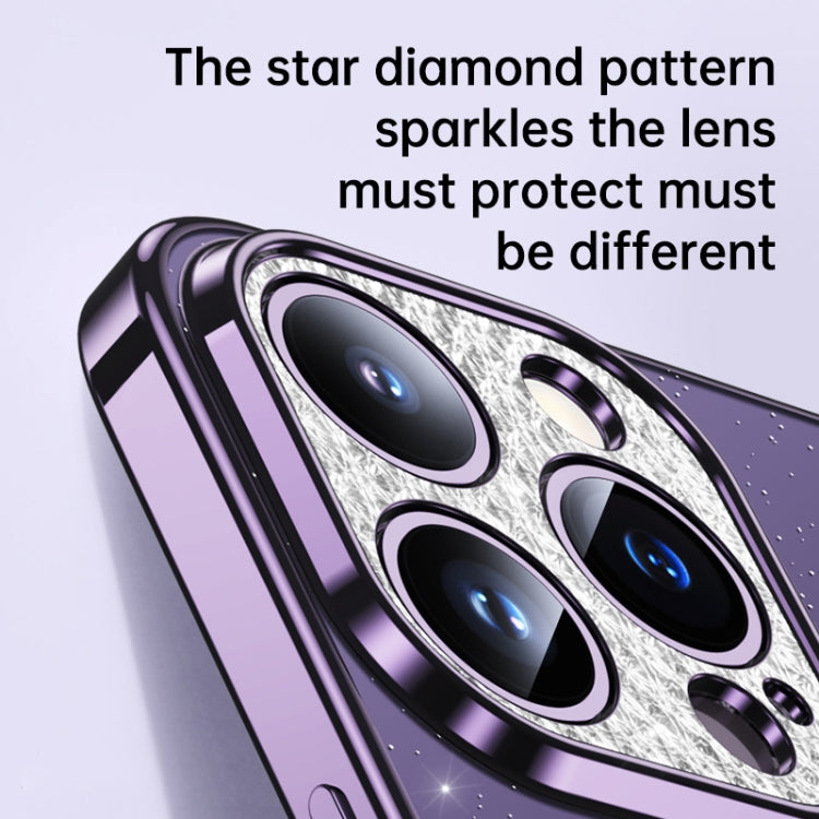 For iPhone 11 SULADA Electroplated Transparent Glittery TPU Phone Case(Silver) - free shipping - PMC TechLife - Order now!