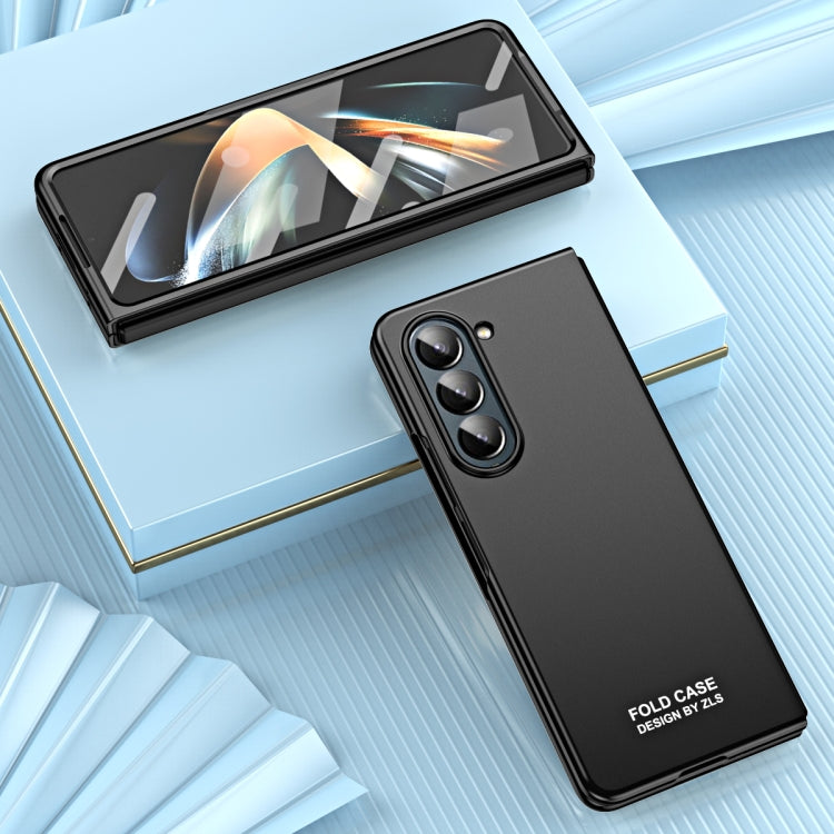 For Samsung Galaxy Z Fold5 5G Integrated AG Matte Folding Phone Case(Black) - Galaxy Z Fold5 Cases by PMC TechLife | Online Shopping South Africa | PMC TechLife | Buy Now Pay Later Mobicred