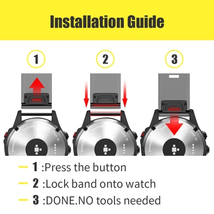 Compatible with Garmin Epix Pro 42mm Lady Lace Punch Silicone Watch Band(Grey) - Watch Bands by PMC TechLife | Online Shopping South Africa | PMC TechLife | Buy Now Pay Later Mobicred