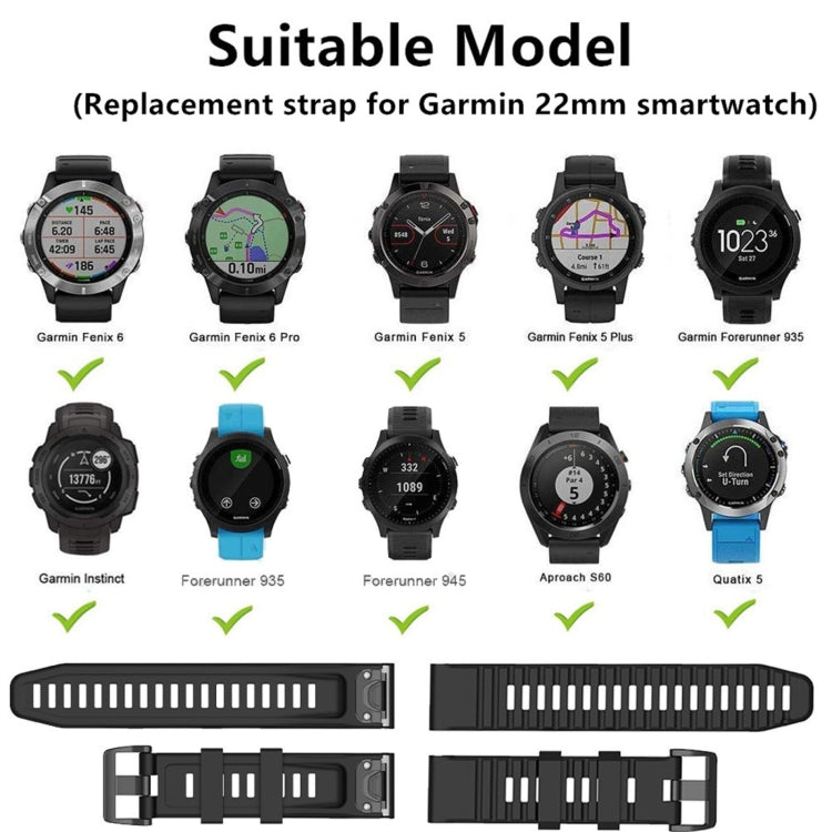 Compatible with Garmin Epix Pro 47mm Sports Silicone Watch Band(Blue) - free shipping - PMC TechLife - Order now!
