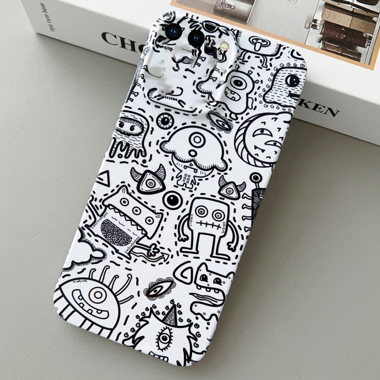 For iPhone 8 Plus / 7 Plus Painted Pattern Precise Hole PC Phone Case(Block Monster) - free shipping - PMC TechLife - Order now!
