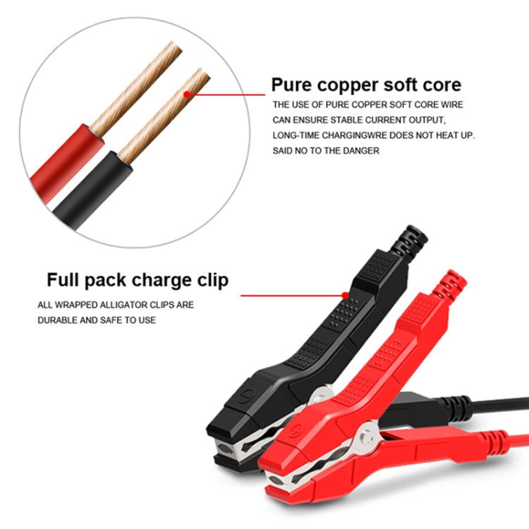FOXSUR FBC1206E 6A 12V Car / Motorcycle Smart Battery Charger(UK Plug) - free shipping - PMC TechLife - Order now!
