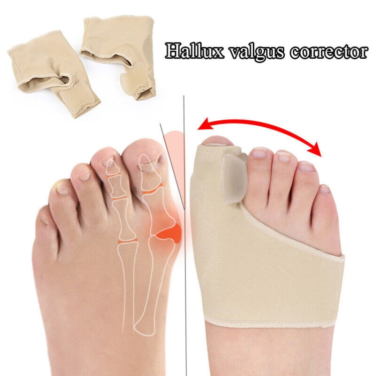 Lycra Sweat-absorbing Anti-wear Big Toe Bone Hallux Valgus Corrector(L) - Corrector by PMC Jewellery | Online Shopping South Africa | PMC Jewellery