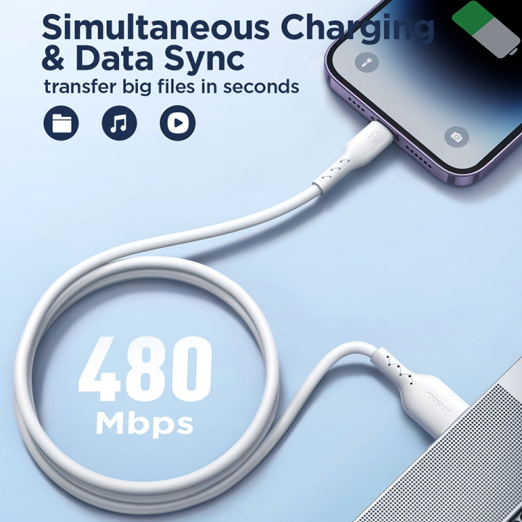 JOYROOM SA26-CL3 Flash Charge Series 30W USB-C / Type-C to 8 Pin Fast Charging Data Cable, Cable Length:3m(White) - 2 in 1 Cable by JOYROOM | Online Shopping South Africa | PMC Jewellery