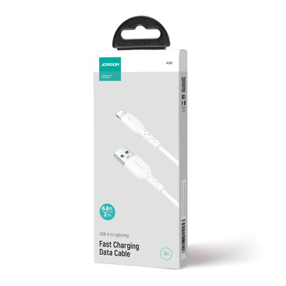 JOYROOM SA26-AL3 Flash Charge Series 3A USB to 8 Pin Fast Charging Data Cable, Cable Length:2m(White) - Normal Style Cable by JOYROOM | Online Shopping South Africa | PMC Jewellery