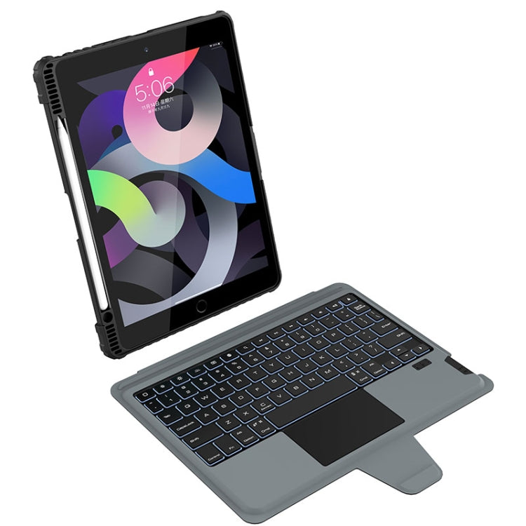 For iPad 10.2 2019/2020/2021 Nillkin Bumper Combo Keyboard Case with Backlight - Universal by NILLKIN | Online Shopping South Africa | PMC Jewellery