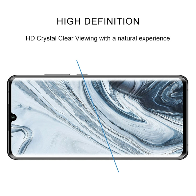 For Xiaomi Mi Note 10 Lite 25 PCS 3D Curved Edge Full Screen Tempered Glass Film(Black) -  by PMC TechLife | Online Shopping South Africa | PMC TechLife