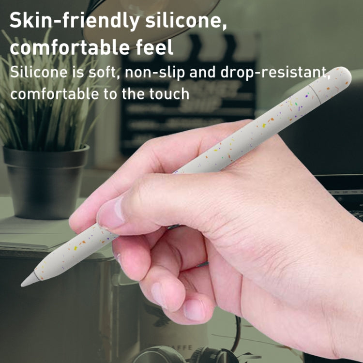 For Apple Pencil 1 LOVE MEI Luminous Silicone Protective Pen Case(White) - Pencil Accessories by LOVE MEI | Online Shopping South Africa | PMC TechLife