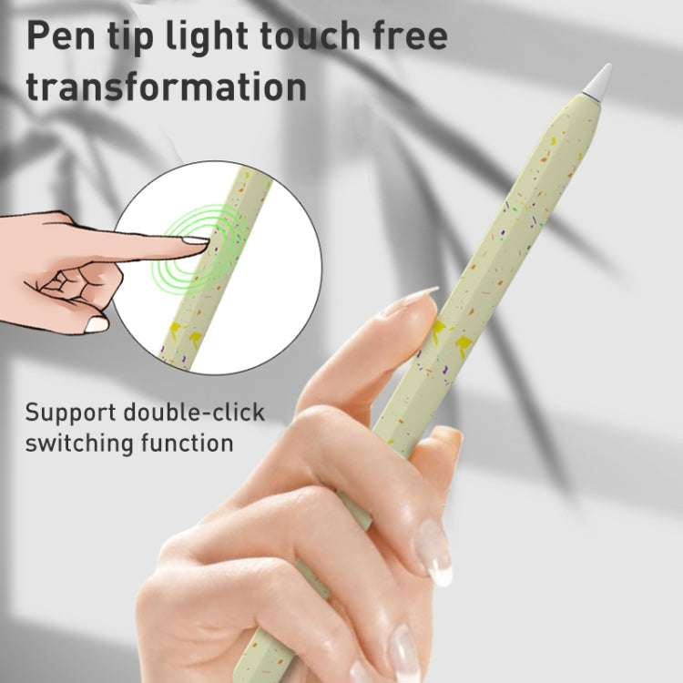 For Apple Pencil 1 LOVE MEI Luminous Silicone Protective Pen Case(Orange) - Pencil Accessories by LOVE MEI | Online Shopping South Africa | PMC TechLife