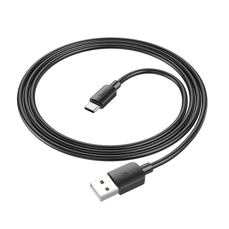 hoco X96 Hyper 1m 27W USB to USB-C / Type-C Charging Data Cable(Black) - USB-C & Type-C Cable by hoco | Online Shopping South Africa | PMC Jewellery