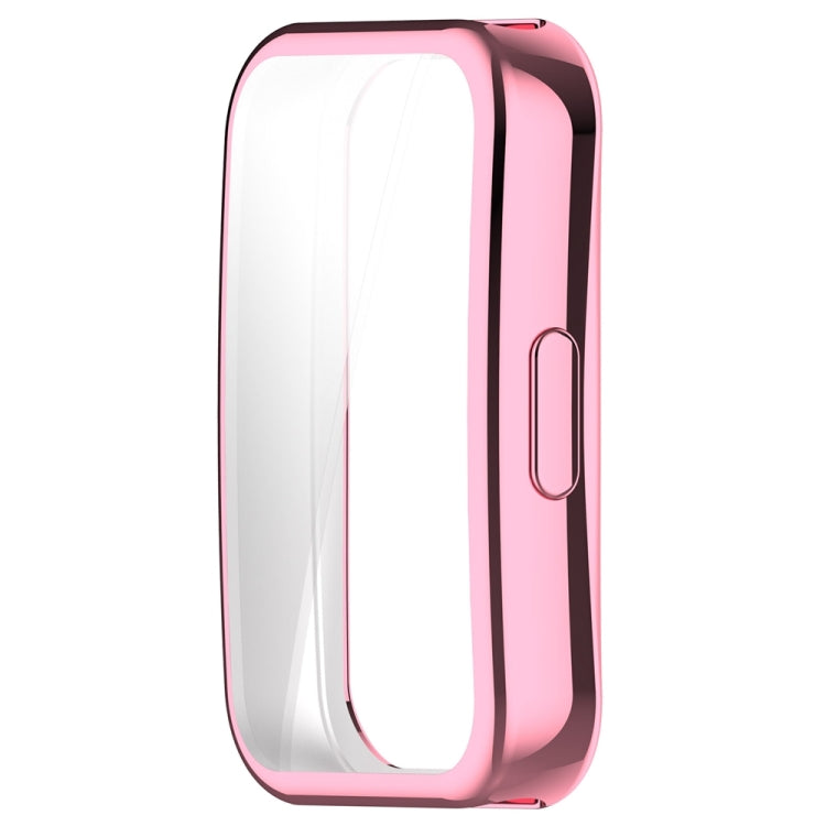 For Huawei Band 10 / 9 / 8 Full Coverage TPU Electroplating Watch Protective Case(Pink) - free shipping - PMC TechLife - Order now!