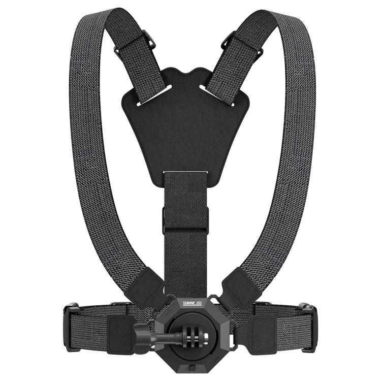 STARTRC Action Camera Magnetic Quick Release Bracket POV View Chest Strap(Black) - Chest Belt by STARTRC | Online Shopping South Africa | PMC Jewellery