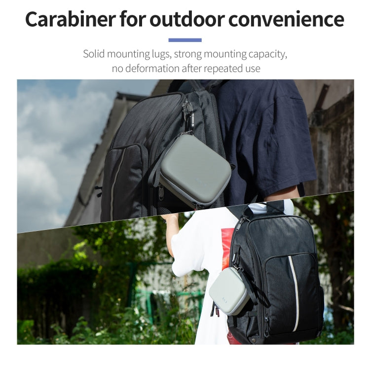 For Insta360 Go 3 STARTRC Portable PU Storage Box Case(Grey) - free shipping - PMC TechLife - Order now!