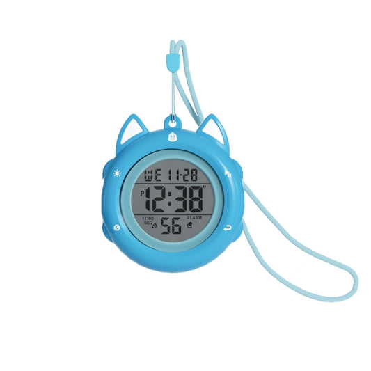 SPOVAN K01 Women Children LED Luminous Waterproof Electronic Sports Watch(Blue Pocket Watch) - LED Digital Watches by SPOVAN | Online Shopping South Africa | PMC Jewellery