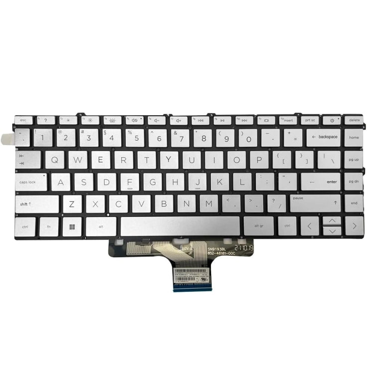 For HP Pavilion X360 / 14-DW US Version Backlight Keyboard - Replacement Keyboards by PMC Jewellery | Online Shopping South Africa | PMC Jewellery