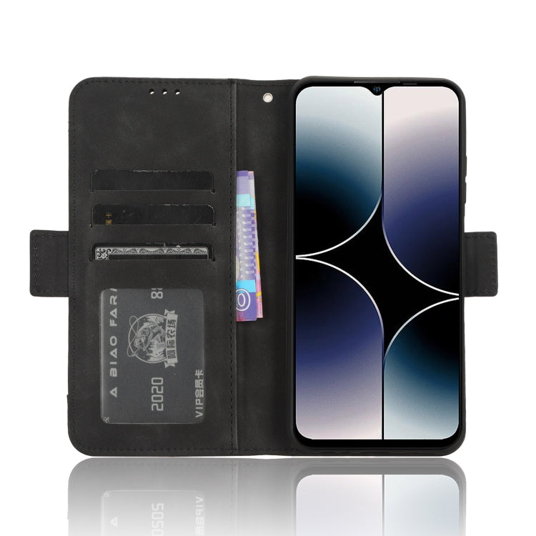 For Ulefone Note 16 Pro Skin Feel Calf Texture Card Slots Leather Phone Case(Black) - free shipping - PMC TechLife - Order now!