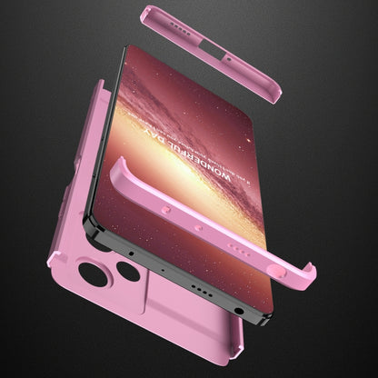 For Xiaomi Redmi Note 12 Pro 5G Global GKK Three Stage Splicing Full Coverage PC Phone Case(Rose Gold) - Note 12 Pro Cases by GKK | Online Shopping South Africa | PMC Jewellery