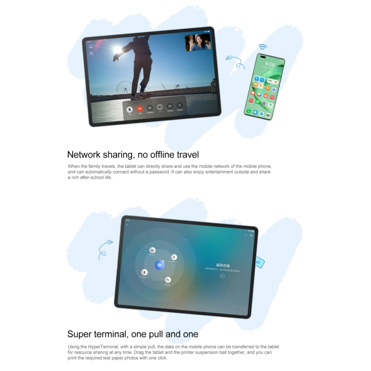 HUAWEI MatePad 11.5 inch 2023 WIFI, 8GB+128GB Diffuse Screen, HarmonyOS 3.1 Qualcomm Snapdragon 7 Gen 1 Octa Core, Not Support Google Play(Blue) - Huawei by Huawei | Online Shopping South Africa | PMC Jewellery