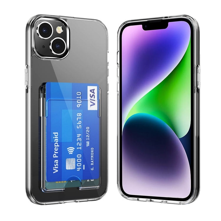 For iPhone 15 Crystal Clear Wallet Air Bag Phone Case(Transparent) - free shipping - PMC TechLife - Order now!