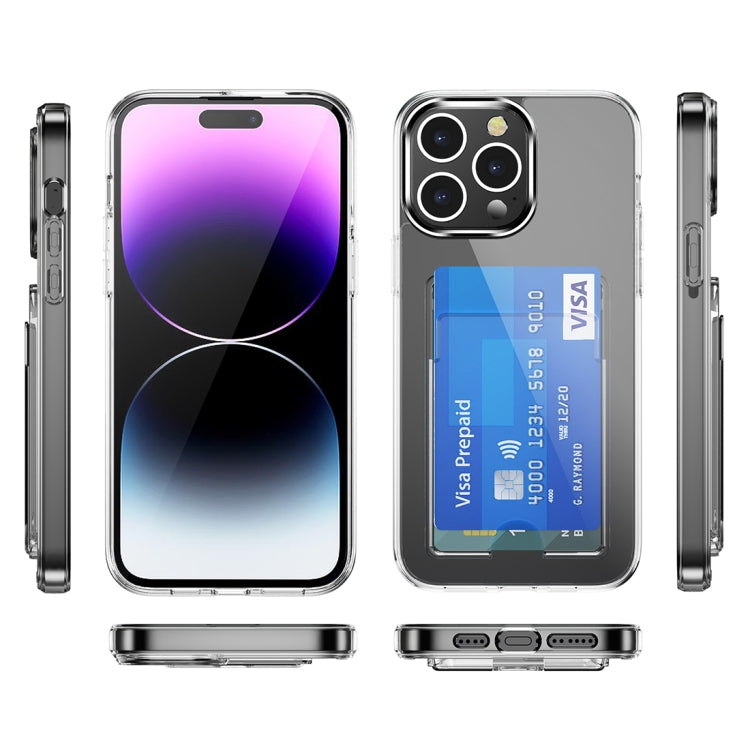 For iPhone 15 Crystal Clear Wallet Air Bag Phone Case(Transparent) - free shipping - PMC TechLife - Order now!
