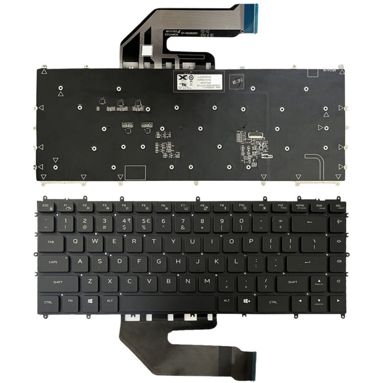 For Dell Alienware x15 R2 / R1 US Version Backlight Laptop Keyboard(Black) - Dell Spare Parts by PMC TechLife | Online Shopping South Africa | PMC TechLife | Buy Now Pay Later Mobicred