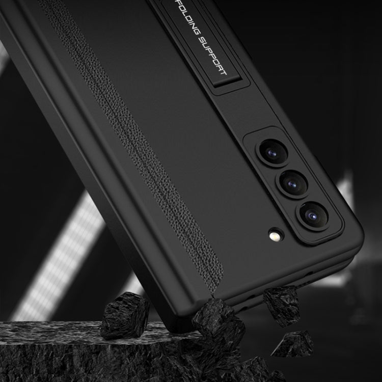 For Samsung Galaxy Z Fold5 GKK Magnetic Full Coverage Phone Flip Case with Pen Box(Green) - Galaxy Z Fold5 Cases by GKK | Online Shopping South Africa | PMC TechLife | Buy Now Pay Later Mobicred