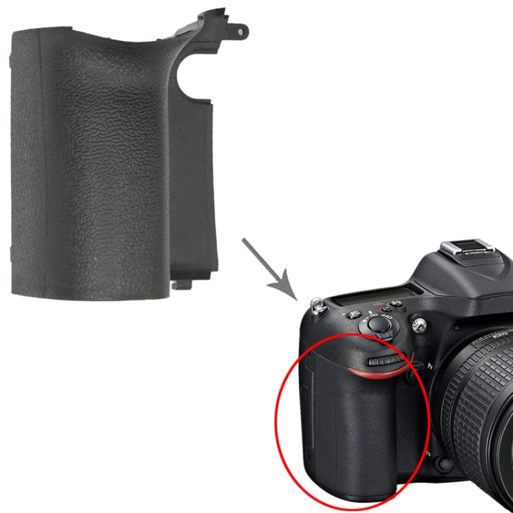 For Nikon D7100 Camera Grip Protective Leather Cover - Protective Leather by PMC TechLife | Online Shopping South Africa | PMC TechLife | Buy Now Pay Later Mobicred