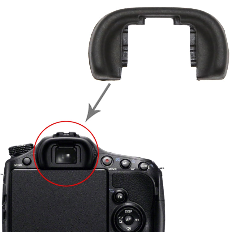 For Sony A55 Camera Viewfinder / Eyepiece Eyecup - Eyecups by PMC TechLife | Online Shopping South Africa | PMC TechLife | Buy Now Pay Later Mobicred