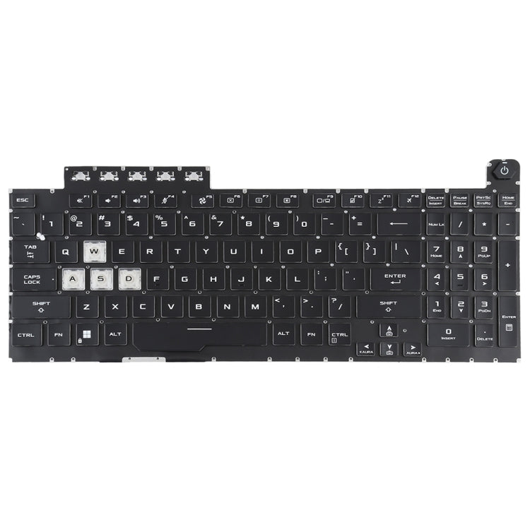 For Asus ROG Strix GL703V GL703VD GL703VM US Version Backlight Laptop Keyboard(Black) - Asus Spare Parts by PMC Jewellery | Online Shopping South Africa | PMC Jewellery