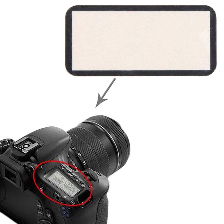 For Canon EOS 60D Top Cover Shoulder LCD Outer Lens - LCD Screen by PMC Jewellery | Online Shopping South Africa | PMC Jewellery