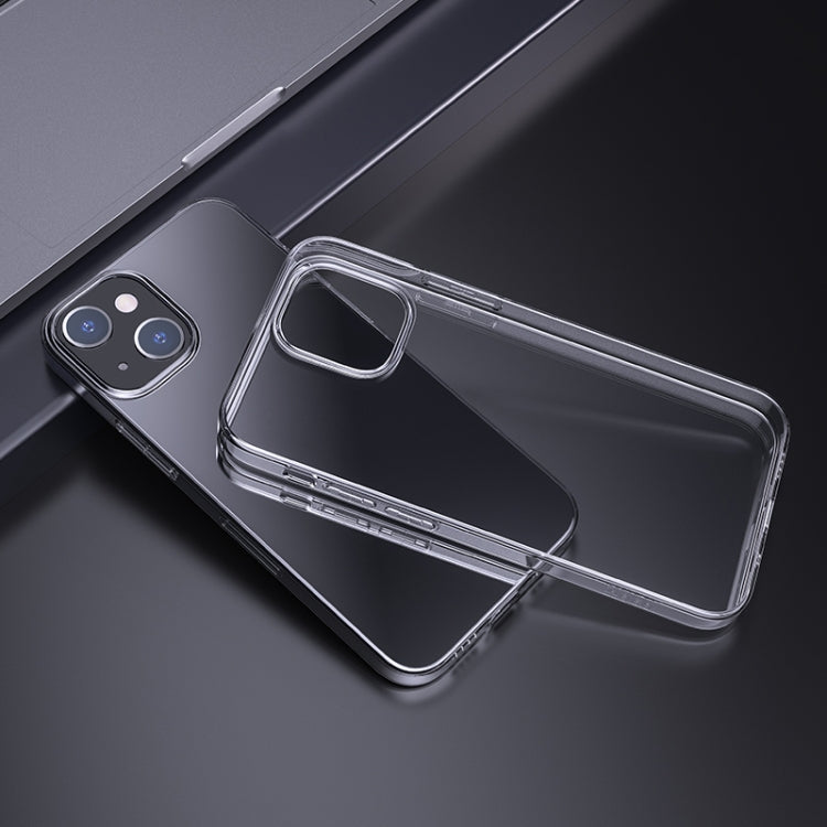 For iPhone 15 Plus hoco Light Series Soft TPU Phone Case(Transparent) - iPhone 15 Plus Cases by hoco | Online Shopping South Africa | PMC Jewellery