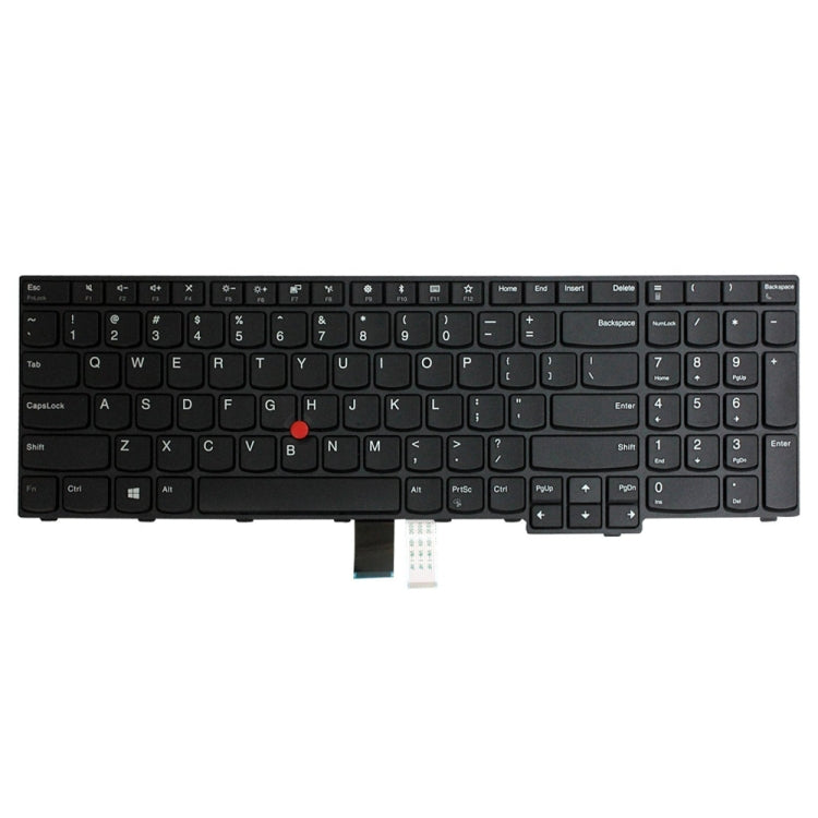 For Lenovo IBM ThinkPad E570 E575 US Version Laptop Keyboard - Lenovo Spare Parts by PMC TechLife | Online Shopping South Africa | PMC TechLife