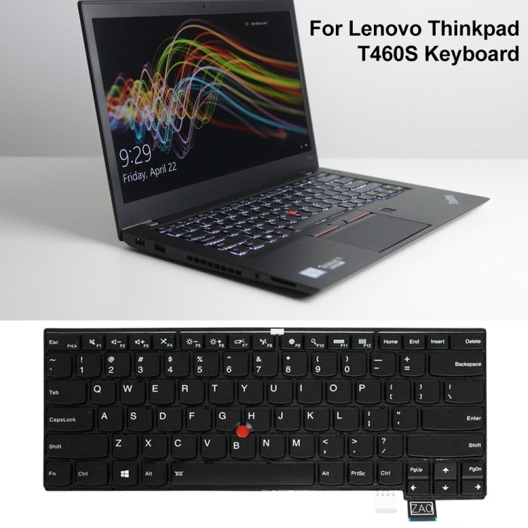 For Lenovo ThinkPad T460S US Version Laptop Keyboard - Lenovo Spare Parts by PMC TechLife | Online Shopping South Africa | PMC TechLife