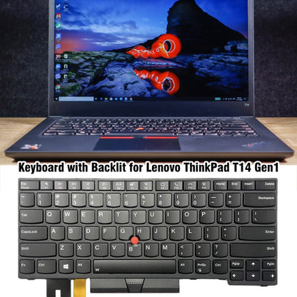 For Lenovo ThinkPad T14 Gen1 20S0 20S1 US Version Backlight Laptop Keyboard - Lenovo Spare Parts by PMC Jewellery | Online Shopping South Africa | PMC Jewellery