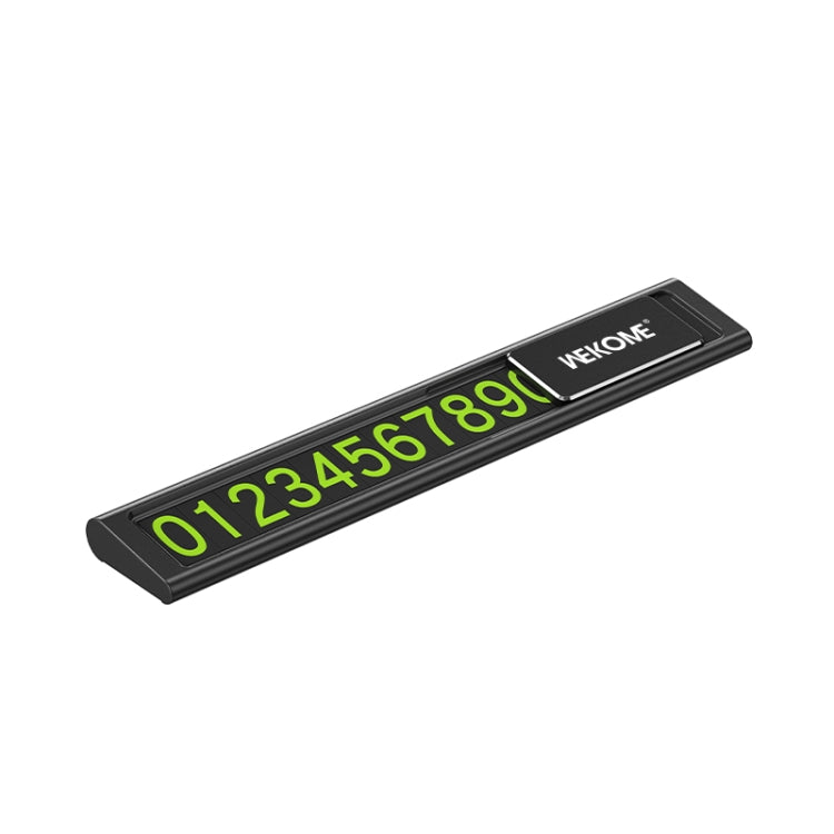 WK WT-SPO8 Metal Invisible Parking Phone Number Card - Parking Card by WK | Online Shopping South Africa | PMC Jewellery