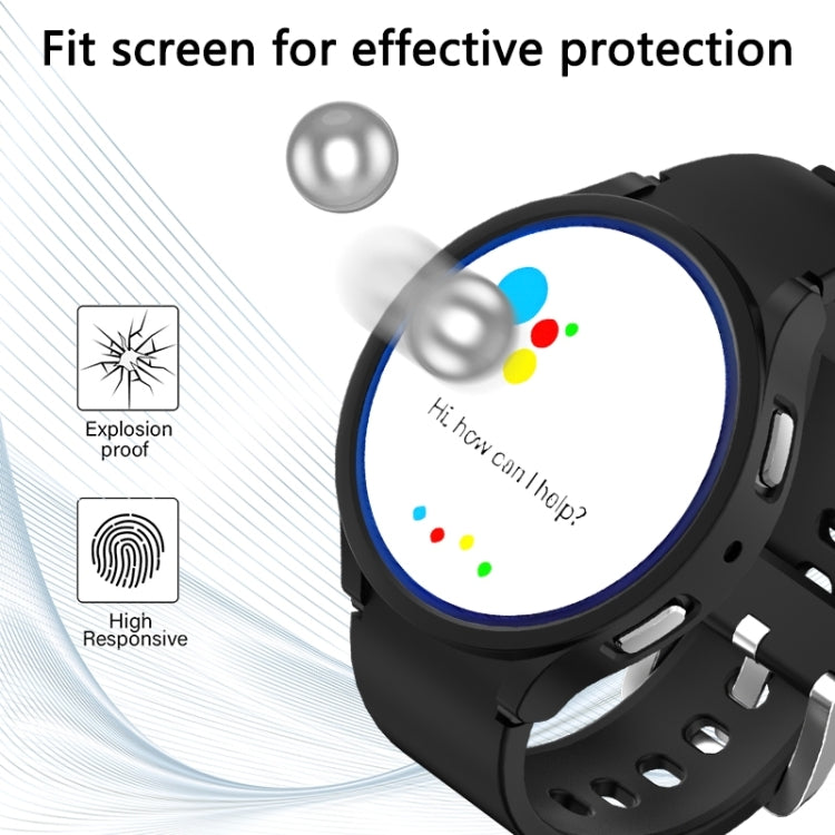 For Samsung Galaxy Watch 6 44mm Half-inclusive PC Watch Protective Case(Red) - Watch Cases by PMC TechLife | Online Shopping South Africa | PMC TechLife