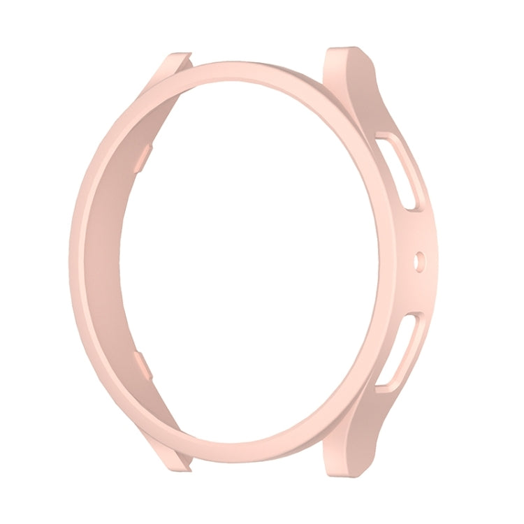 For Samsung Galaxy Watch 6 44mm Half-inclusive PC Watch Protective Case(Pink) - Watch Cases by PMC TechLife | Online Shopping South Africa | PMC TechLife