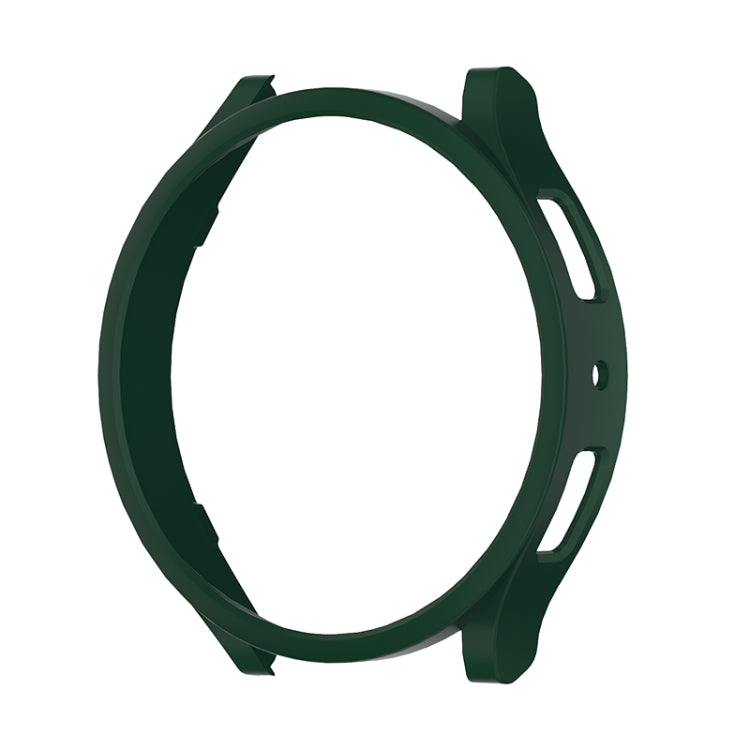 For Samsung Galaxy Watch 6 44mm Half-inclusive PC Watch Protective Case(Dark Green) - Watch Cases by PMC TechLife | Online Shopping South Africa | PMC TechLife