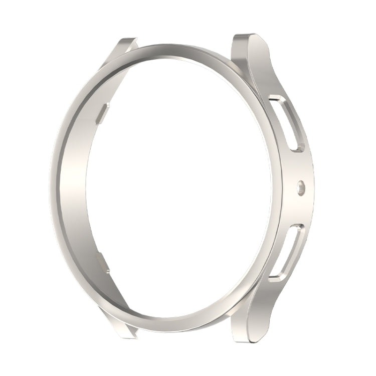 For Samsung Galaxy Watch 6 44mm Half-inclusive PC Watch Protective Case(Starlight Color) - Watch Cases by PMC TechLife | Online Shopping South Africa | PMC TechLife