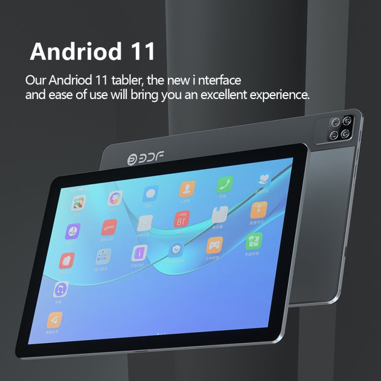 BDF P40 4G LTE Tablet PC 10.1 inch, 8GB+128GB, Android 11 MTK6755 Octa Core, Support Dual SIM, EU Plug(Blue) - free shipping - PMC TechLife - Order now!