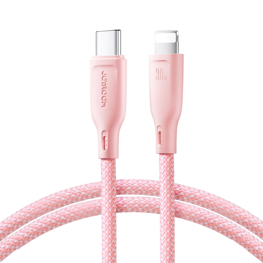 JOYROOM SA34-CL3 30W USB-C/Type-C to 8 Pin Fast Charge Data Cable, Length: 1m(Pink) - 2 in 1 Cable by JOYROOM | Online Shopping South Africa | PMC Jewellery