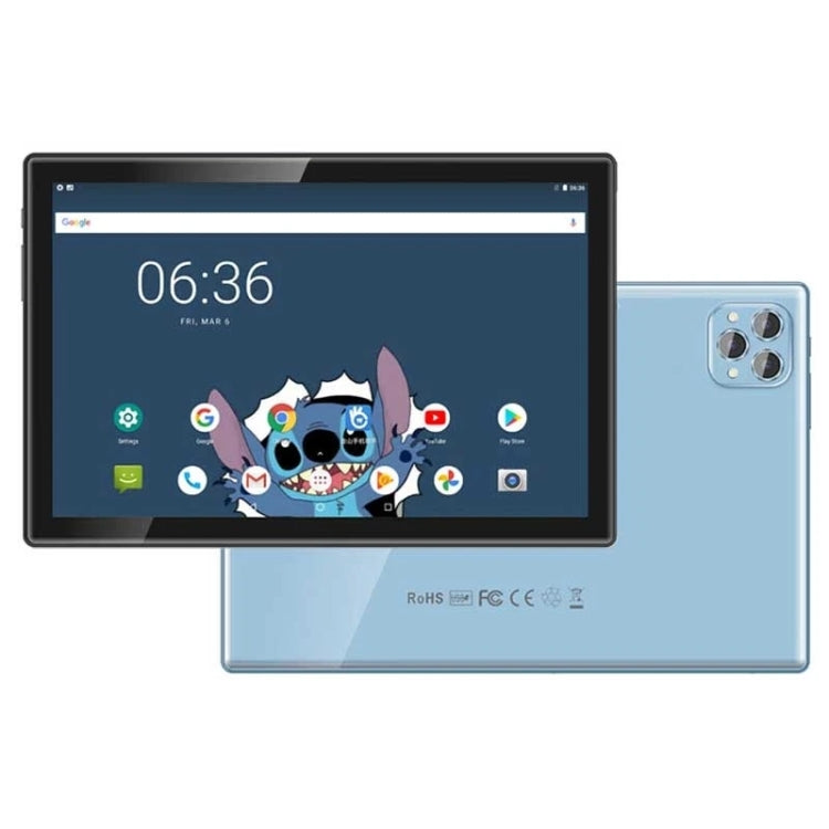 BDF P50 4G LTE Tablet PC 10.1 inch, 8GB+128GB, Android 11 MTK6755 Octa Core, Support Dual SIM, EU Plug(Blue) - free shipping - PMC TechLife - Order now!